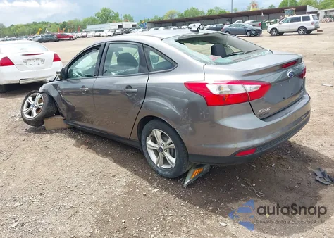 2014 Ford Focus Se from USA, damaged, VIN 1FADP3F27EL116685